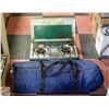 Image 1 : PORTABLE CAMP STOVE + TENT IN BAG