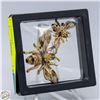Image 1 : NEW DOUBLE BEE BROOCH WITH ENAMEL