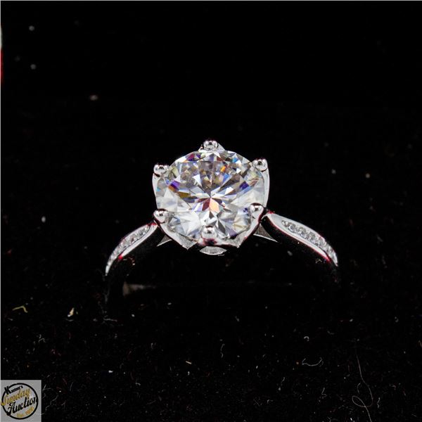 #4092-3.00 CT GRA CERTIFIED ROUND BRILLIANT CUT