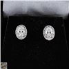 Image 1 : #4101-1.00 CT TW GRA CERTIFIED 0VAL BRILLIANT CUT