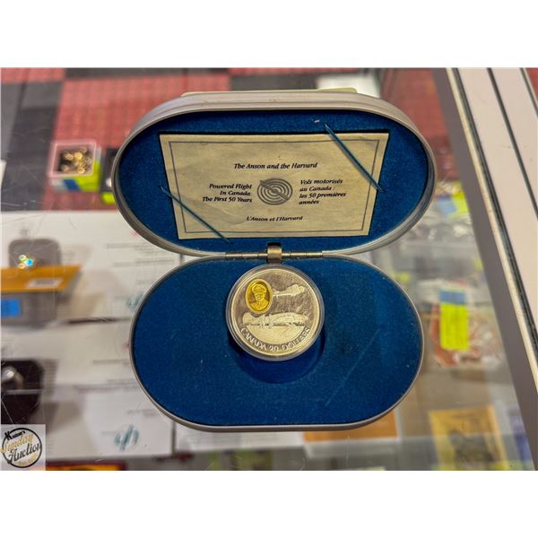 CANADA $20 SILVER COIN METAL CASED RCM