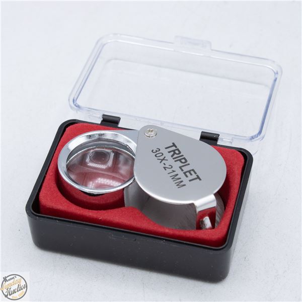 #4120-JEWELLERS LOUPE TRIPLET 30 X 21 MM