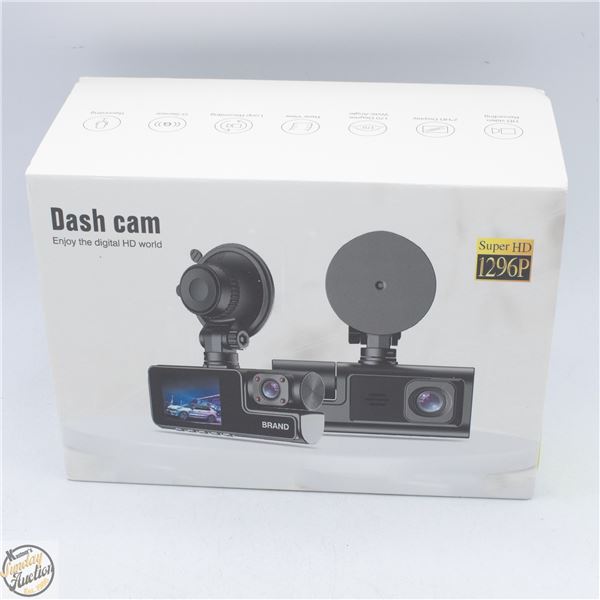 #4123-NEW SUPER HD DASH CAM 1296P
