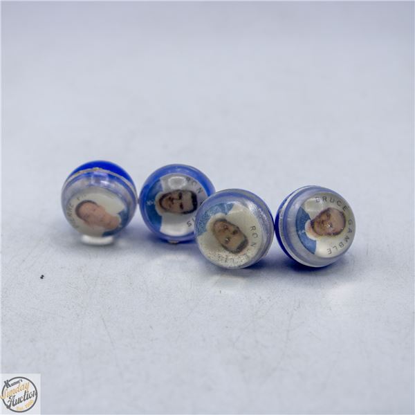 NHL 1960S POST CEREAL TORONTO MAPLE LEAFS, 4 PCS