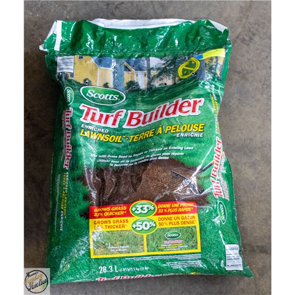 28.3 L SCOTTS TURF BUILDER ENRICHED LAWN SOIL