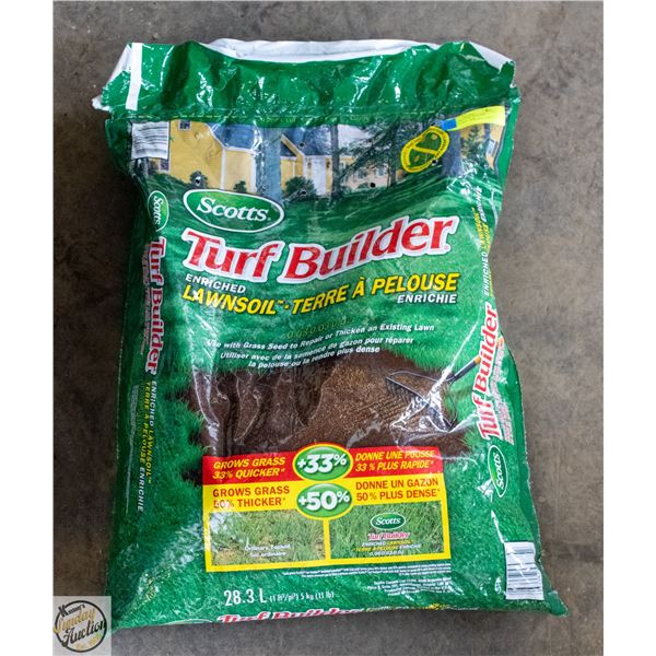 28.3 L SCOTTS TURF BUILDER ENRICHED LAWN SOIL