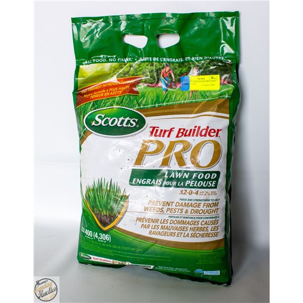 SCOTTS TURF BUILDER PRO LAWN FOOD 5.2 KG
