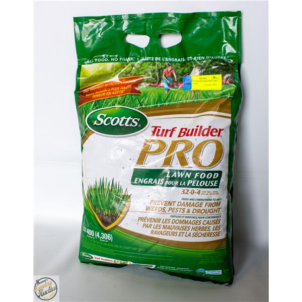 SCOTTS TURF BUILDER PRO LAWN FOOD 5.2 KG