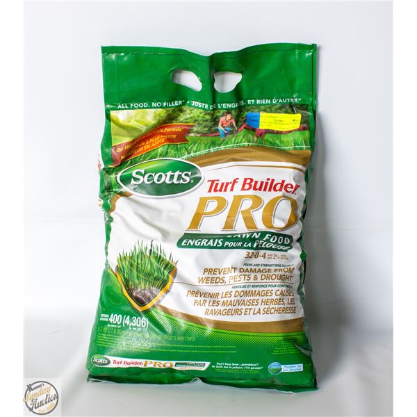 SCOTTS TURF BUILDER PRO LAWN FOOD 5.2 KG