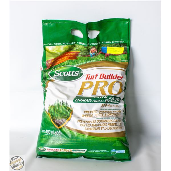 SCOTTS TURF BUILDER PRO LAWN FOOD 5.2 KG