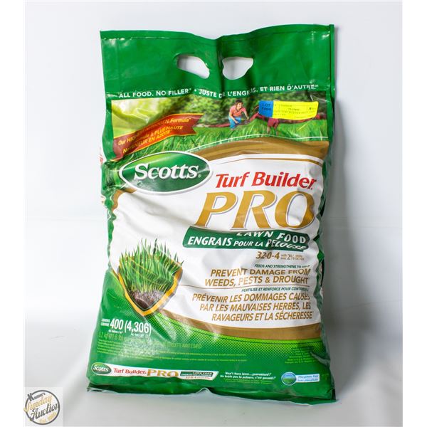 SCOTTS TURF BUILDER PRO LAWN FOOD 5.2 KG