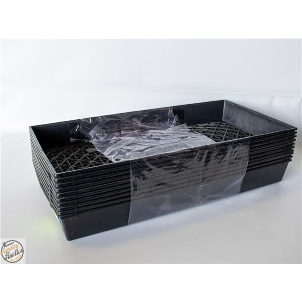 NEW 10 MESH BOTTOM 1020 TRAYS FOR