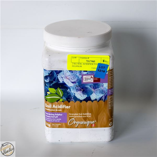 2 KG SOIL ACIDIFIER FAST ACTING SULPHUR