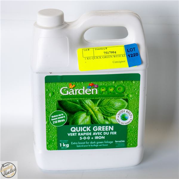 1 KG QUICK GREEN WITH KELP 5-0-0 +