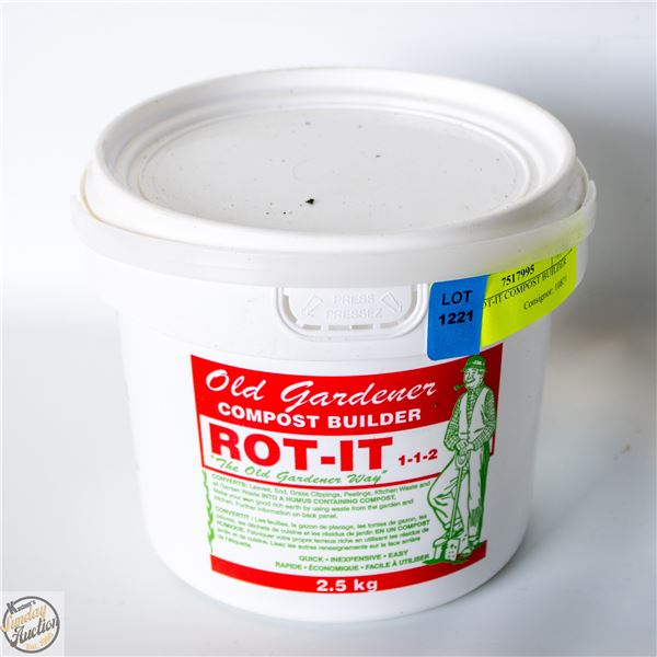 2.5 KG ROT-IT COMPOST BUILDER 1-1-2