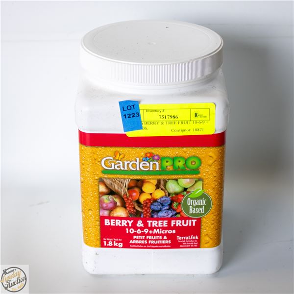 1.8 KG BERRY & TREE FRUIT 10-6-9 + MICROS.