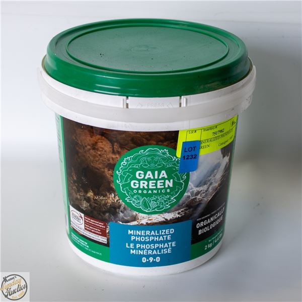 2 KG MINERALIZED PHOSPHATE GAIA GREEN ORGANICS