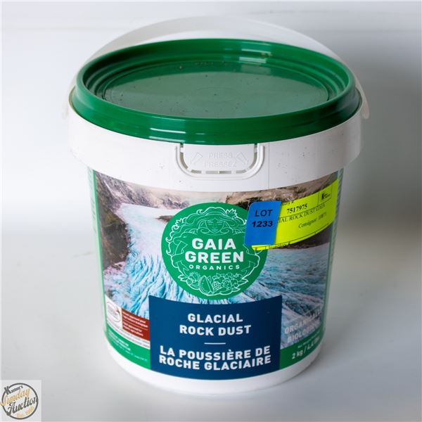 2 KG GLACIAL ROCK DUST GAIA GREEN ORGANICS