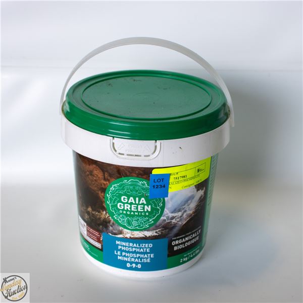 2 KG MINERALIZED PHOSPHATE GAIA GREEN ORGANICS