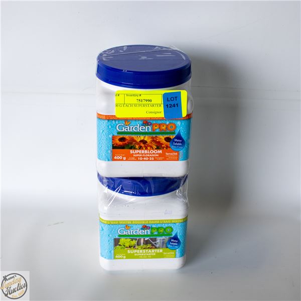 400 G EACH SUPERSTARTER 10-52-10 &