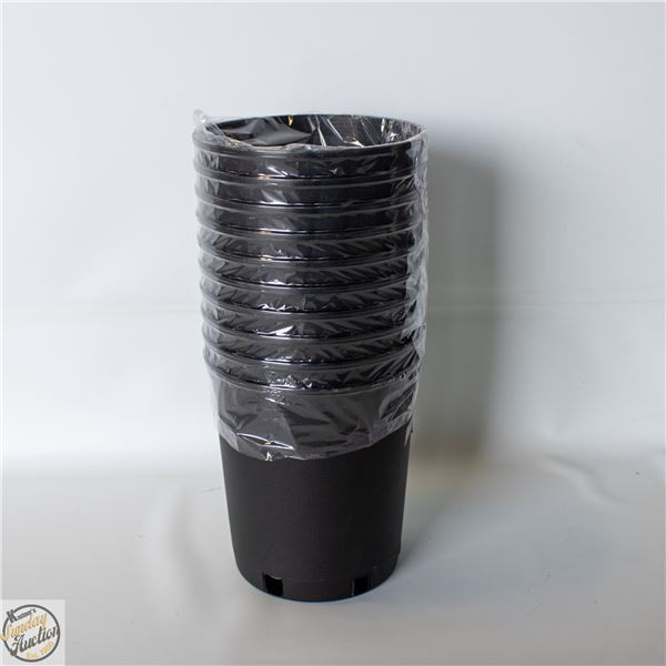 NEW 10X1 GALLON HARD POTS MONDI BRAND