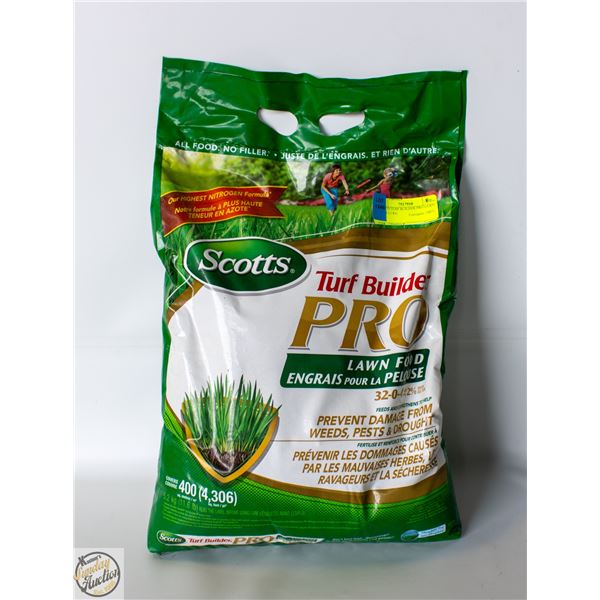 SCOTTS TURF BUILDER PRO LAWN FOOD 5.2 KG
