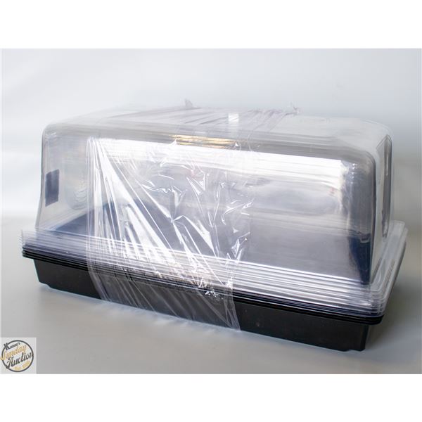NEW 5 TRAYS 5 DOMES 7.5” – SINGLE THICK