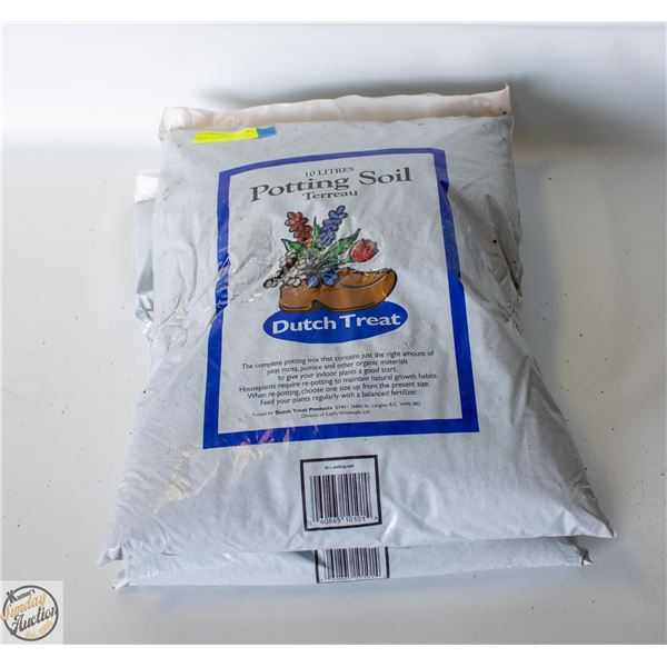 2X10L BAGS OF POTTING SOIL – DUTCH