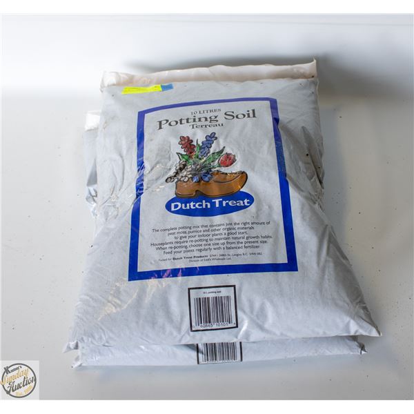 2X10L BAGS OF POTTING SOIL – DUTCH