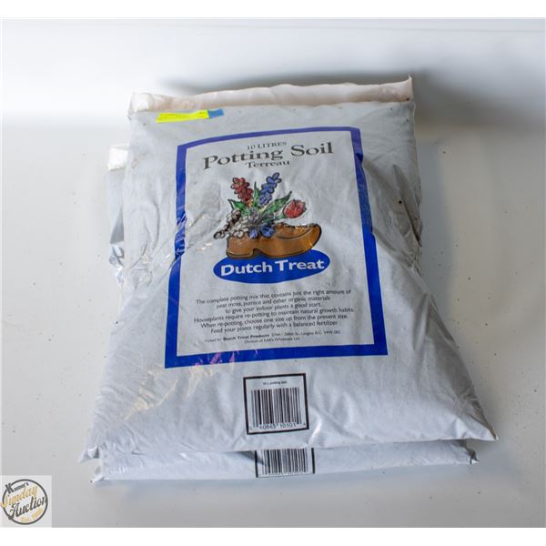 2X10L BAGS OF POTTING SOIL – DUTCH