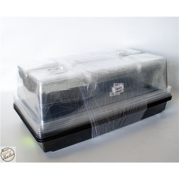 NEW 5 TRAYS 5 DOMES 4” - SINGLE