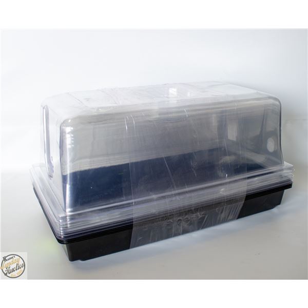 NEW 5 TRAYS 5 DOMES 7.5” – SINGLE THICK