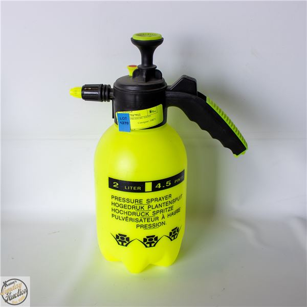 NEW 2 LITER PRESSURE HAND SPRAYER