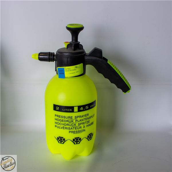 NEW 2 LITER PRESSURE HAND SPRAYER