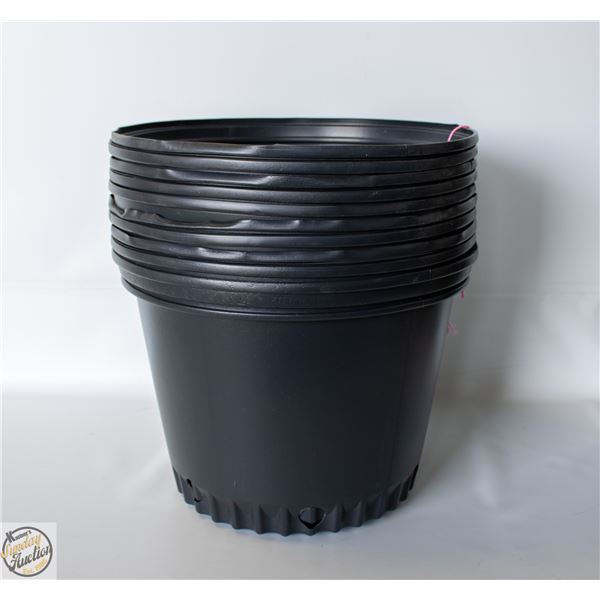 NEW 10 @ 5 GALLON NURSERY POT