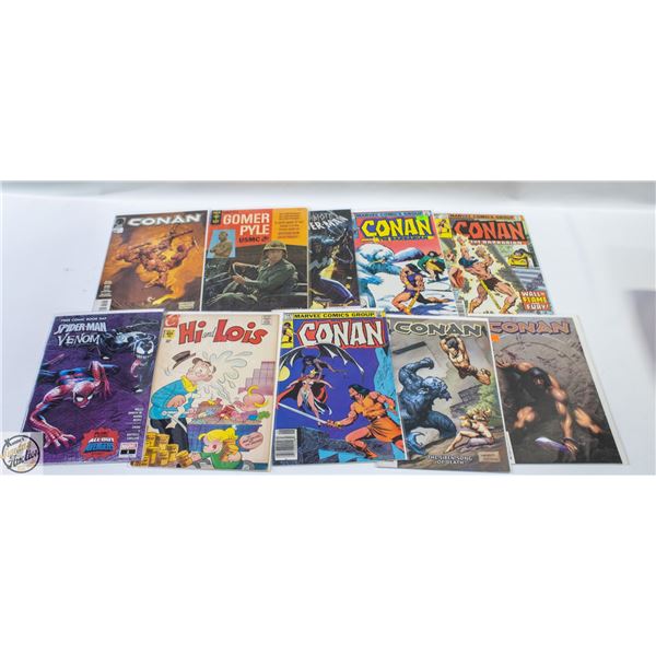 LOT OF 10 COLLECTOR COMICS