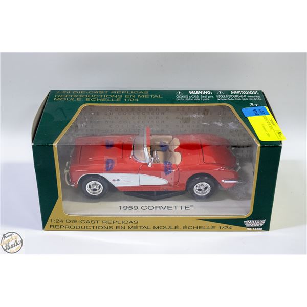 59 CORVETTE NEW IN BOX