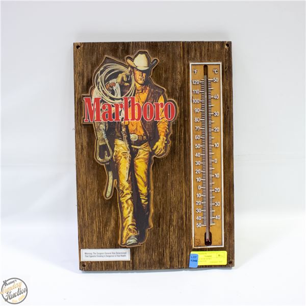 VINTAGE MARLBORO THERMOMETER