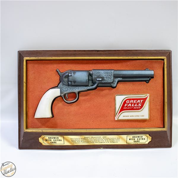 VINTAGE GREAT FALLS SIGN 11 INCHES X