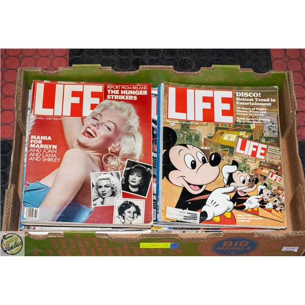 LIFE MAGAZINE 27 OF VARIOUS YEARS