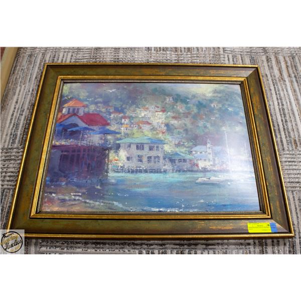 IMPRESSIONIST STYLE FRAMED PRINT