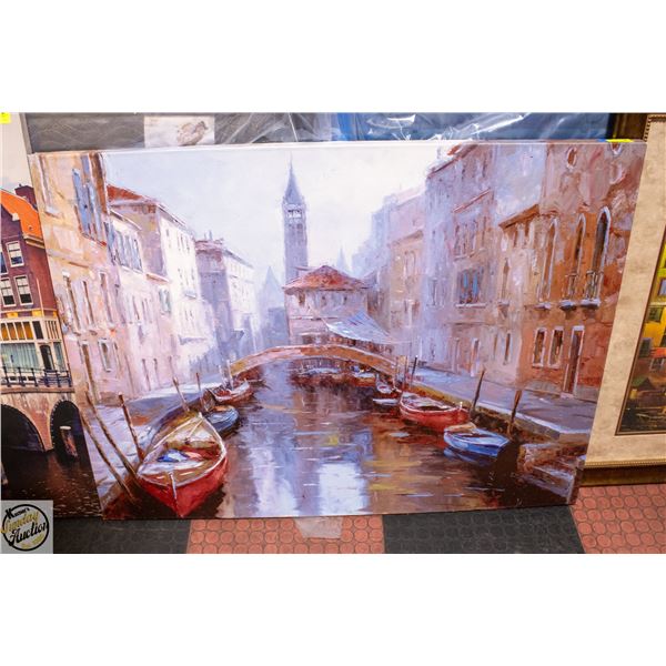 PRINT OF VENETIAN CANEL 4' X 3'