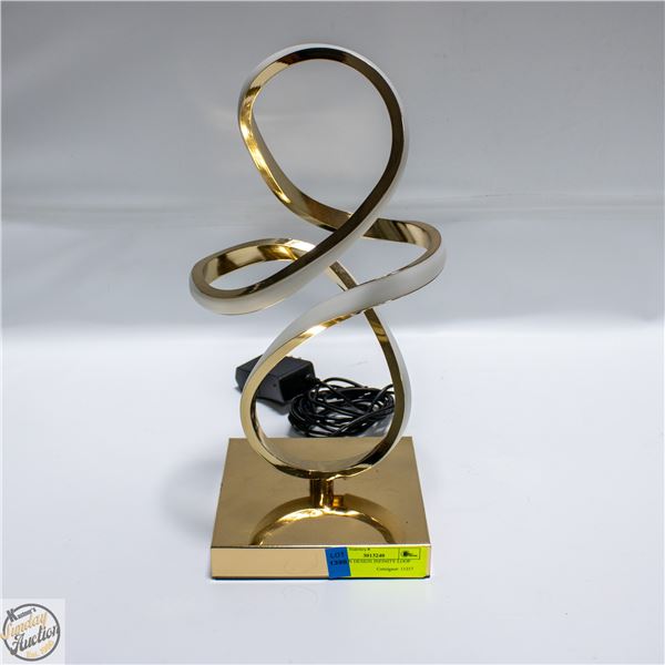 MODERN DESIGN INFINITY LOOP LAMP