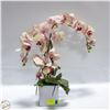 Image 1 : FAUX ORCHID IN POT