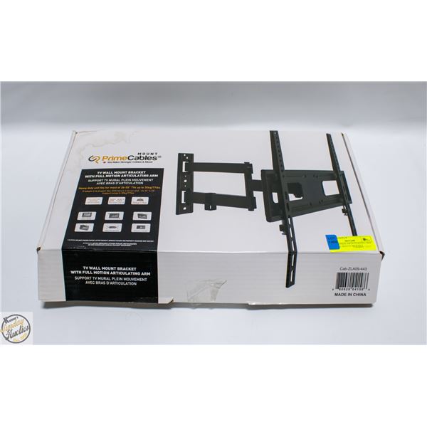 FULL MOTION ARTICULATING ARM TV WALL MOUNT BRACKET