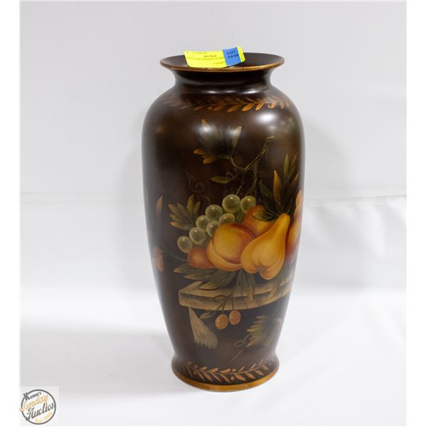 LINEN AND THINGS 14" FRUIT VASE