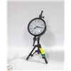 Image 1 : VINTAGE INDUSTRIAL TRIPOD TABLE CLOCK ART DECO