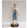 Image 1 : STATUE "OUR LADY OF THE ROSARY" 18" TALL