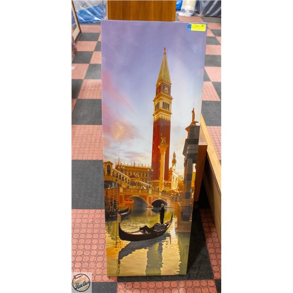 CANVAS PRINT GONDOLA SCENE @ VENETIAN RESORT