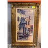 Image 1 : GONDOLA FRAMED PRINT 20" X 32"